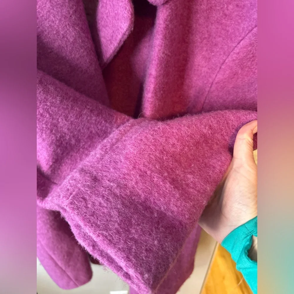 Mango wool blend oversized coat - Picture 3 of 13